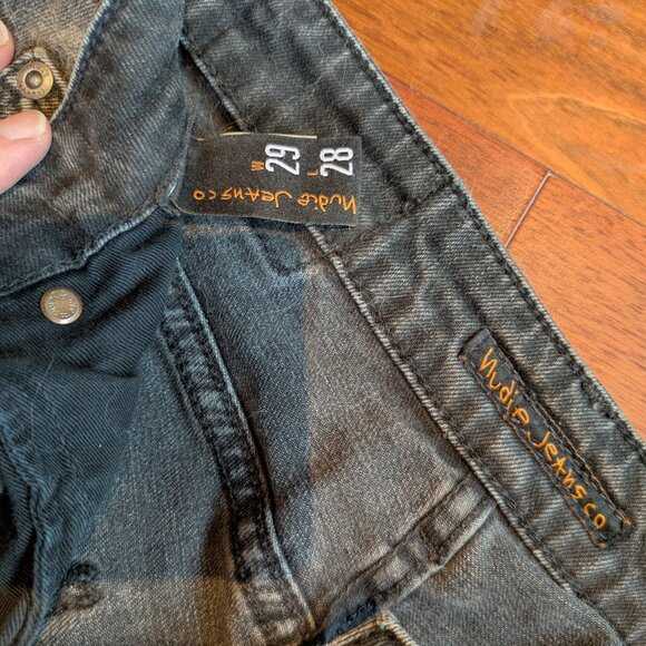 Nudie Jeans - Straight Sally Midnight Rumble - size 29W 28L - excellent shape - Picture 5 of 5